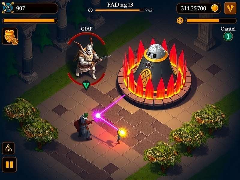 Golconda Heroic Defenders gameplay screenshot